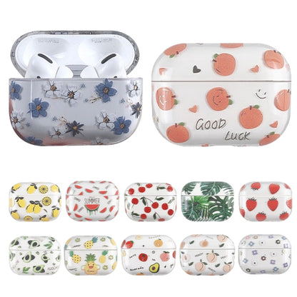 Bronzing Fruit Pattern PC Earphone Hard Protective Case