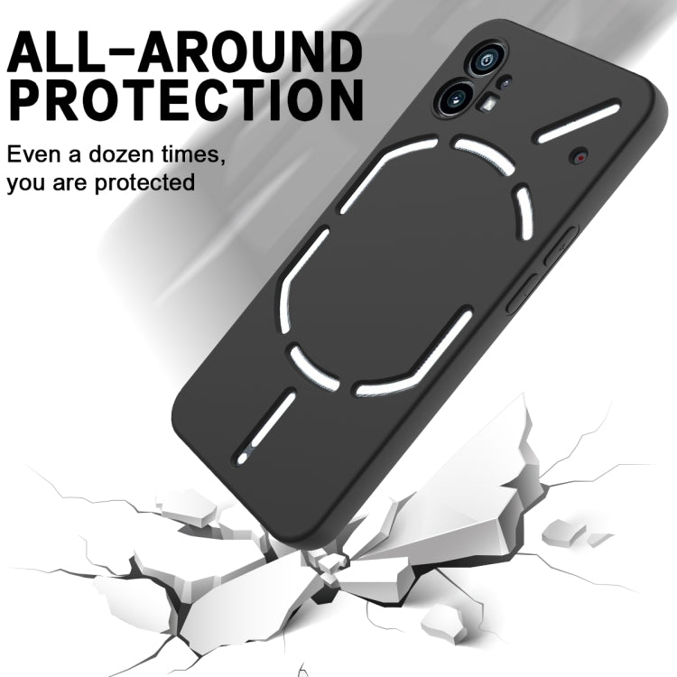 Pure Color Liquid Silicone Shockproof Phone Case, For Nothing Phone 1, For OnePlus 10T 5G / ACE Pro