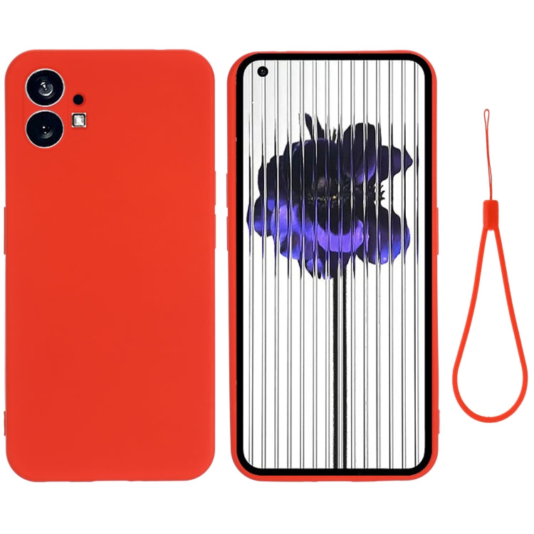 Pure Color Liquid Silicone Shockproof Phone Case, For Nothing Phone 1, For OnePlus 10T 5G / ACE Pro