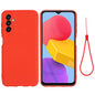 Pure Color Liquid Silicone Shockproof Phone Case