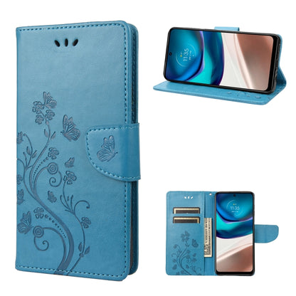 Butterfly Flower Pattern Flip Leather Phone Case, Series 1