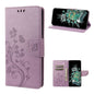 Butterfly Flower Pattern Flip Leather Phone Case, Series 2