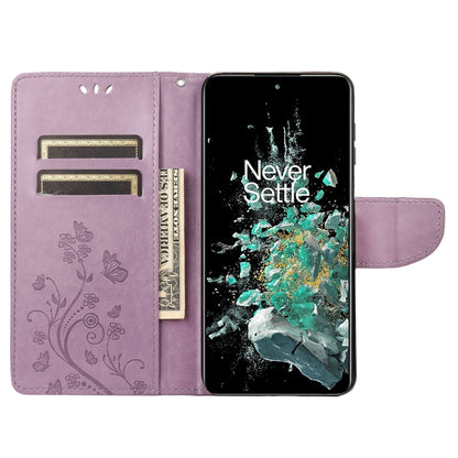 Butterfly Flower Pattern Flip Leather Phone Case, Series 2