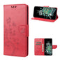 Butterfly Flower Pattern Flip Leather Phone Case, Series 2