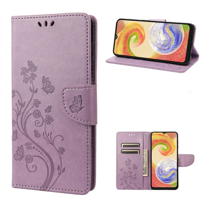 Butterfly Flower Pattern Flip Leather Phone Case, Series 1