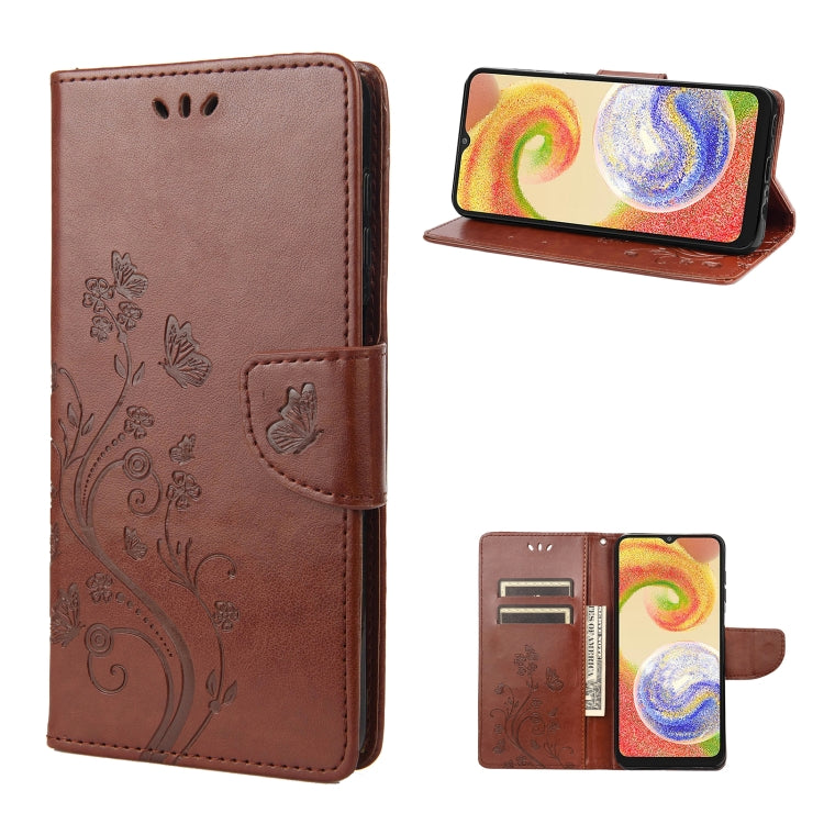 Butterfly Flower Pattern Flip Leather Phone Case, Series 1