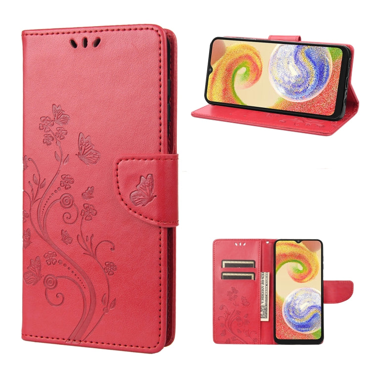 Butterfly Flower Pattern Flip Leather Phone Case, Series 1