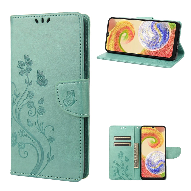 Butterfly Flower Pattern Flip Leather Phone Case, Series 1