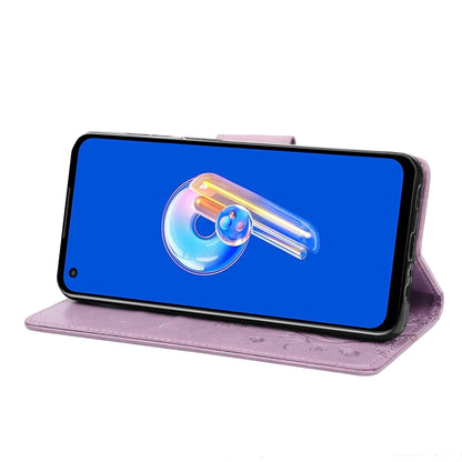 Butterfly Flower Pattern Flip Leather Phone Case