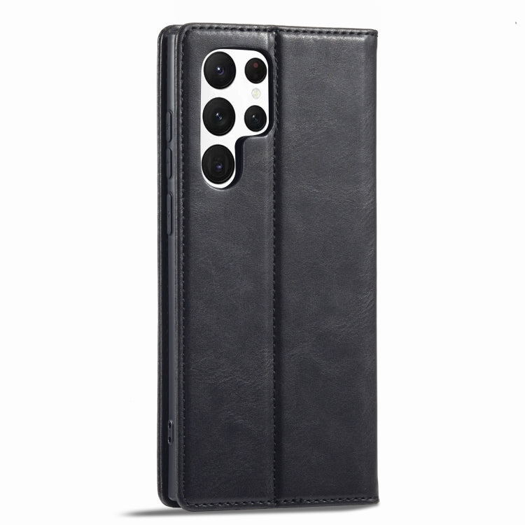LC.IMEEKE RFID Anti-theft Leather Phone Case, For Samsung Galaxy S22 Ultra 5G