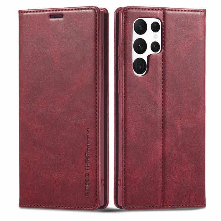 LC.IMEEKE RFID Anti-theft Leather Phone Case