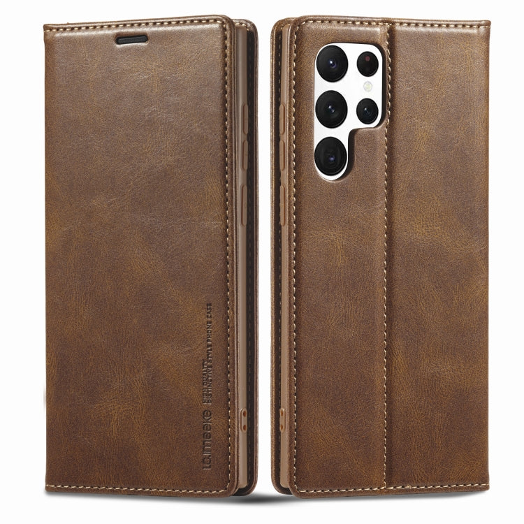 LC.IMEEKE RFID Anti-theft Leather Phone Case