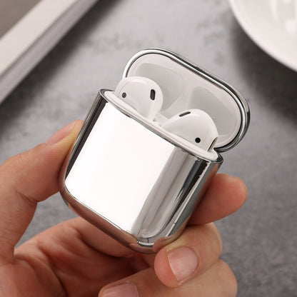 Split Electroplating TPU Earphone Protective Case with Hook, For AirPods 1/2, For AirPods 3, For AirPods Pro