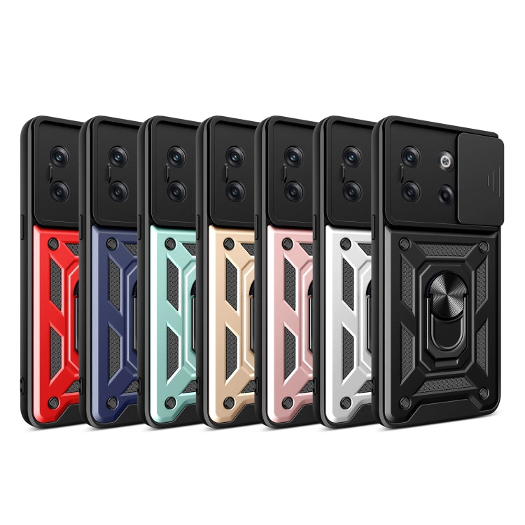 Sliding Camera Cover Design TPU+PC Phone Case