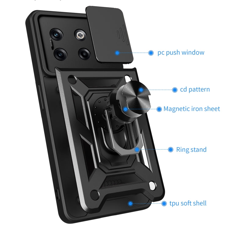 Sliding Camera Cover Design TPU+PC Phone Case