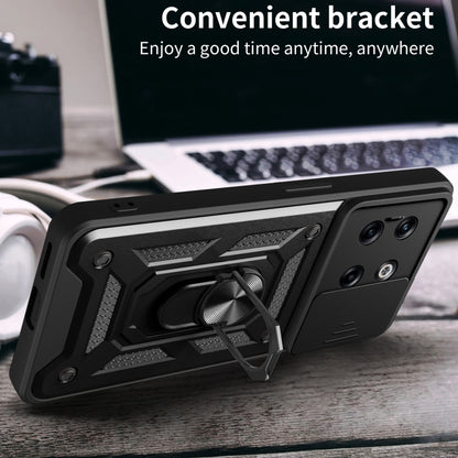 Sliding Camera Cover Design TPU+PC Phone Case