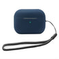 2.0mm Solid Color Silicone Protective Cover, For AirPods Pro 2