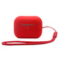 2.0mm Solid Color Silicone Protective Cover, For AirPods Pro 2
