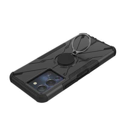 Armor Bear Shockproof PC + TPU Phone Case with Ring