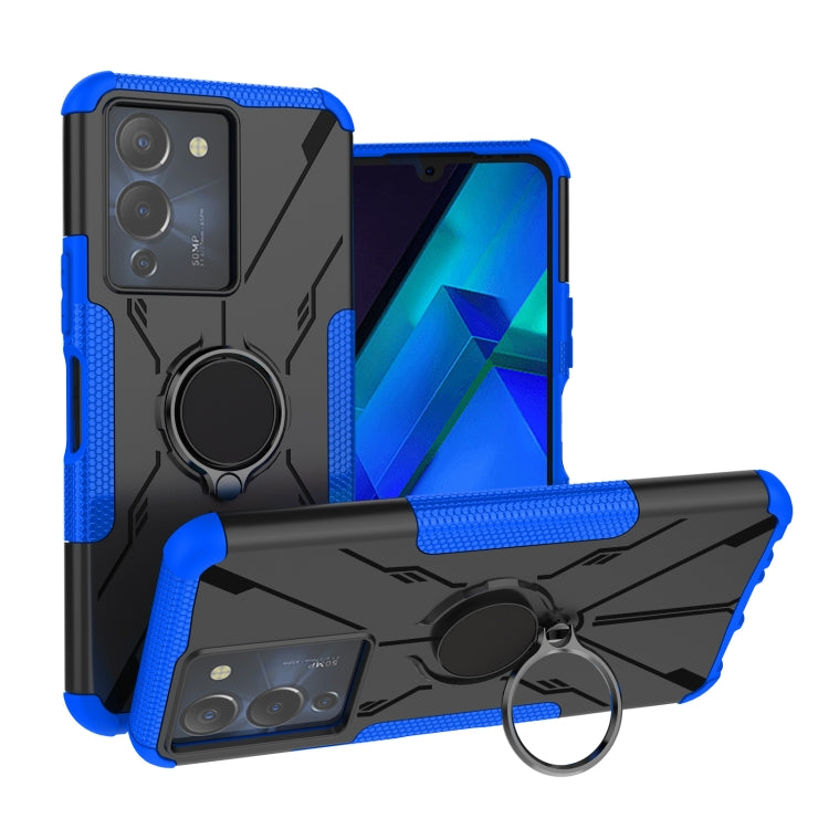 Armor Bear Shockproof PC + TPU Phone Case with Ring