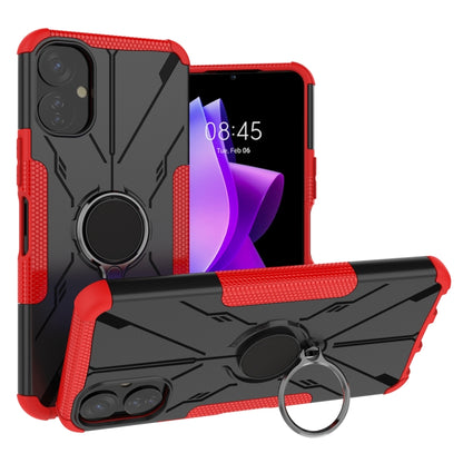 Armor Bear Shockproof PC + TPU Phone Case with Ring