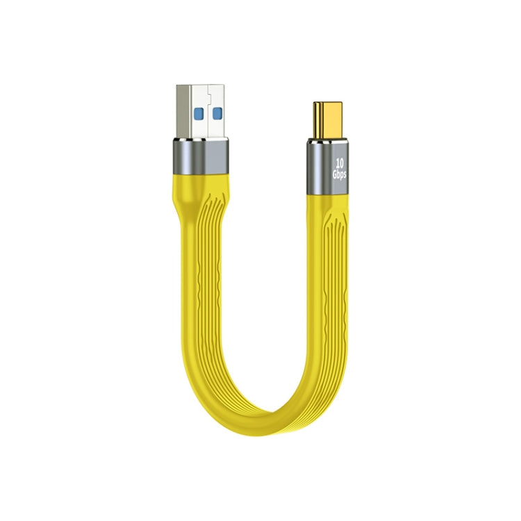 100W 10Gbps USB to USB-C/Type-C FPC Flexible Data Cable, Length: 13.8cm, 10Gbps USB to USB-C/Type-C