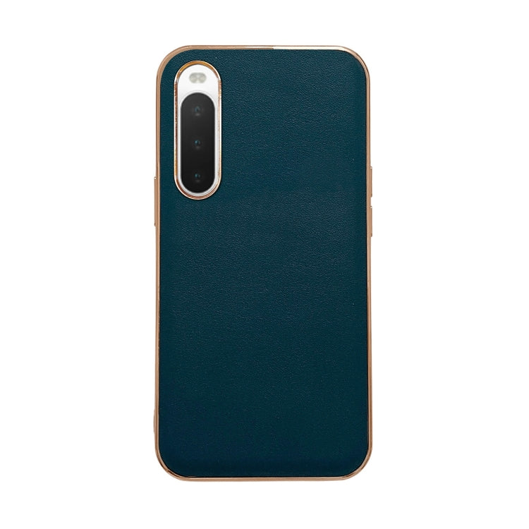 Genuine Leather Xiaoya Series Nano Plating Phone Case