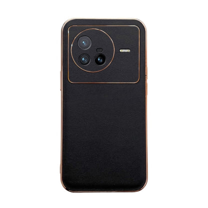 Genuine Leather Xiaoya Series Nano Plating Phone Case