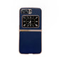 Genuine Leather Xiaoya Series Nano Plating Phone Case, For Sony Xperia 1 IV, For Sony Xperia 10 IV, For Motorola Moto Razr 2022