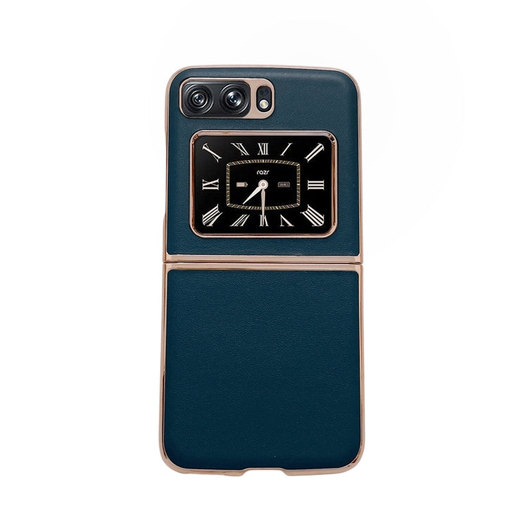 Genuine Leather Xiaoya Series Nano Plating Phone Case, For Sony Xperia 1 IV, For Sony Xperia 10 IV, For Motorola Moto Razr 2022