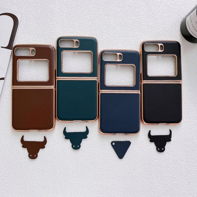 Genuine Leather Xiaoya Series Nano Plating Phone Case