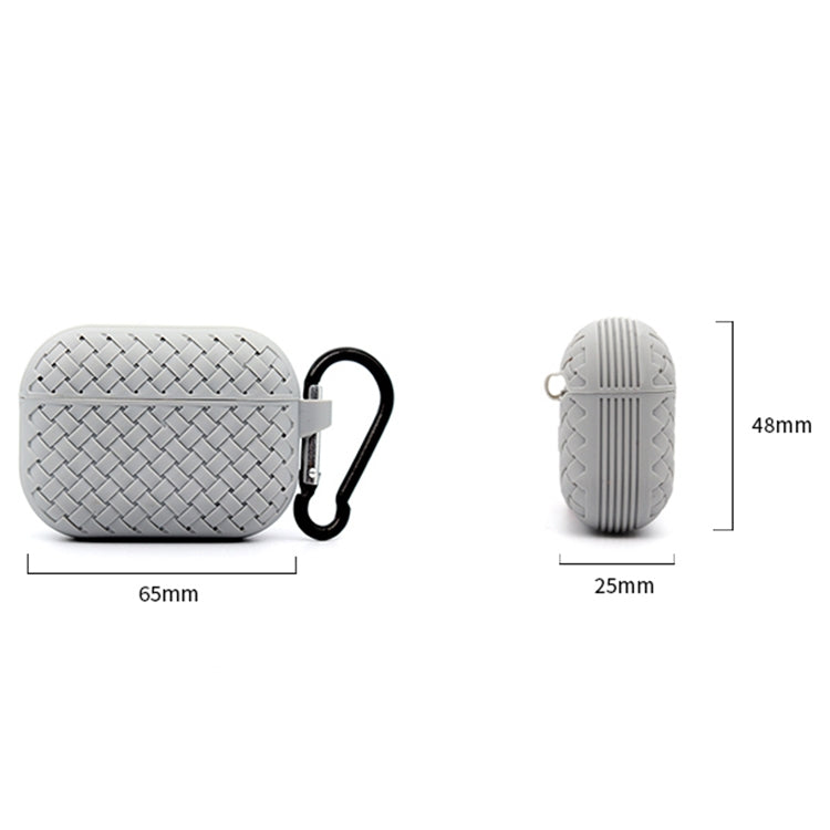 Weave Texture TPU Protective Case, For AirPods Pro