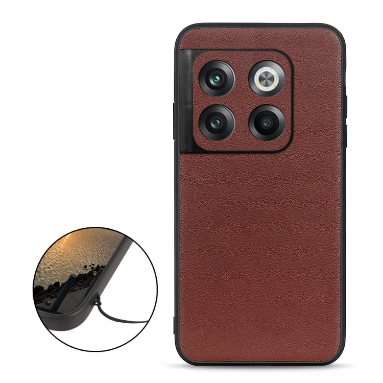 Lambskin Texture Genuine Leather Phone Case