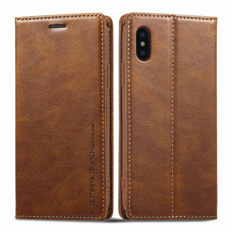 LC.IMEEKE RFID Anti-theft Leather Phone Case