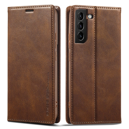 LC.IMEEKE RFID Anti-theft Leather Phone Case