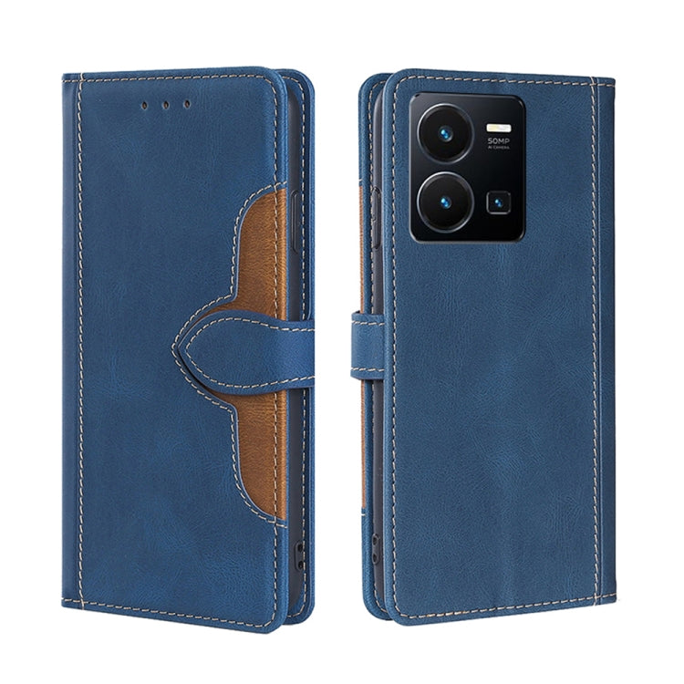 Skin Feel Magnetic Buckle Leather Phone Case