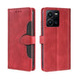 Skin Feel Magnetic Buckle Leather Phone Case