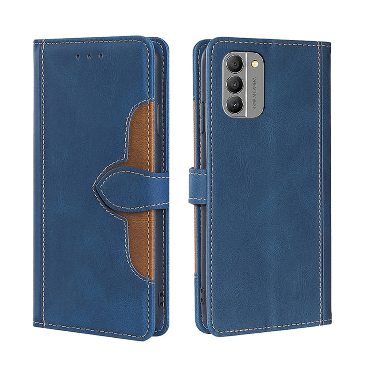 Skin Feel Magnetic Buckle Leather Phone Case