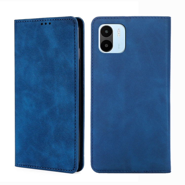 Skin Feel Magnetic Leather Phone Case