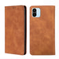 Skin Feel Magnetic Leather Phone Case