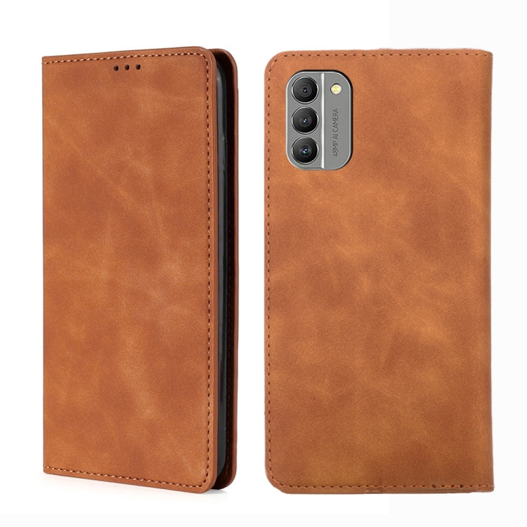 Skin Feel Magnetic Leather Phone Case