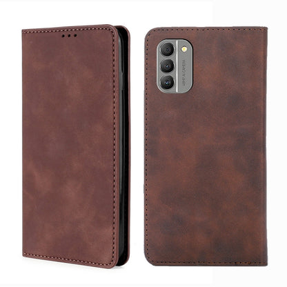 Skin Feel Magnetic Leather Phone Case