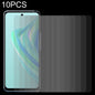 10pcs 0.26mm 9H 2.5D Tempered Glass Film