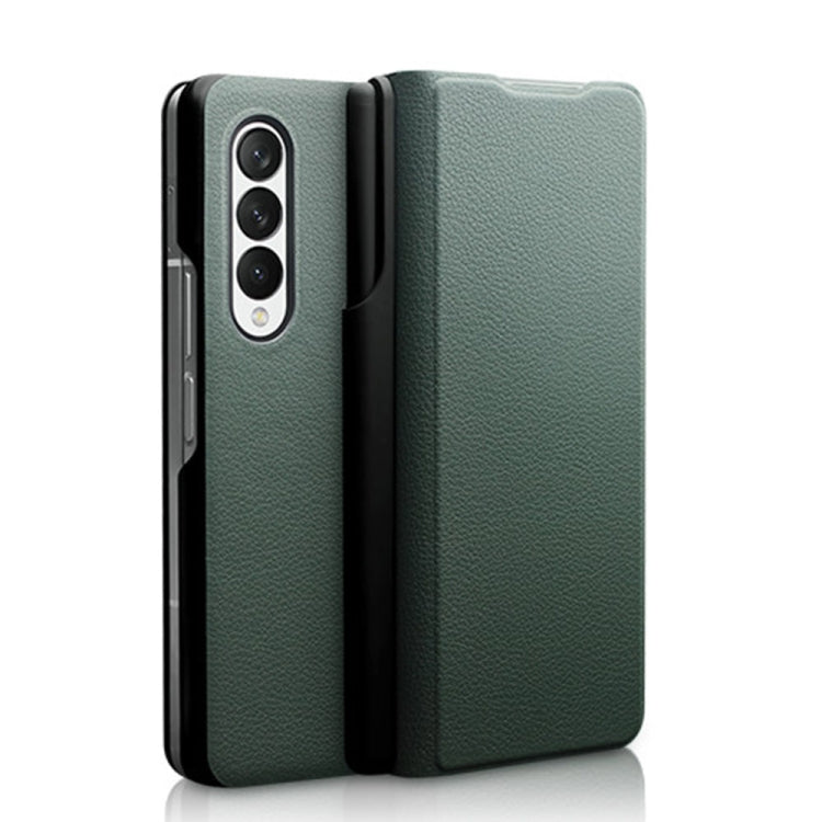 QIALINO Magnetic Genuine Leather Phone Case