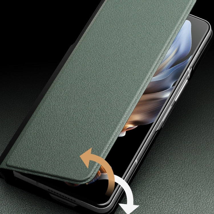 QIALINO Magnetic Genuine Leather Phone Case