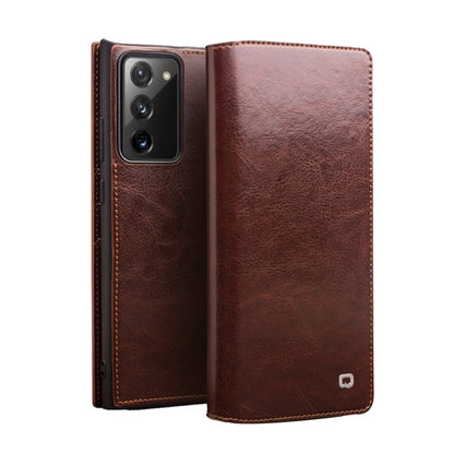 QIALINO Genuine Leather Phone Case