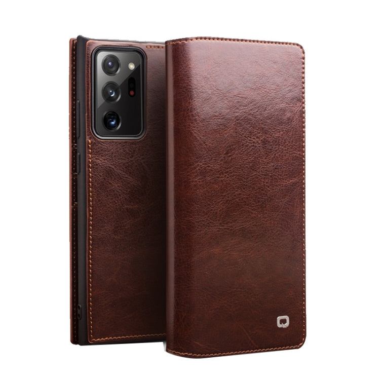 QIALINO Genuine Leather Phone Case