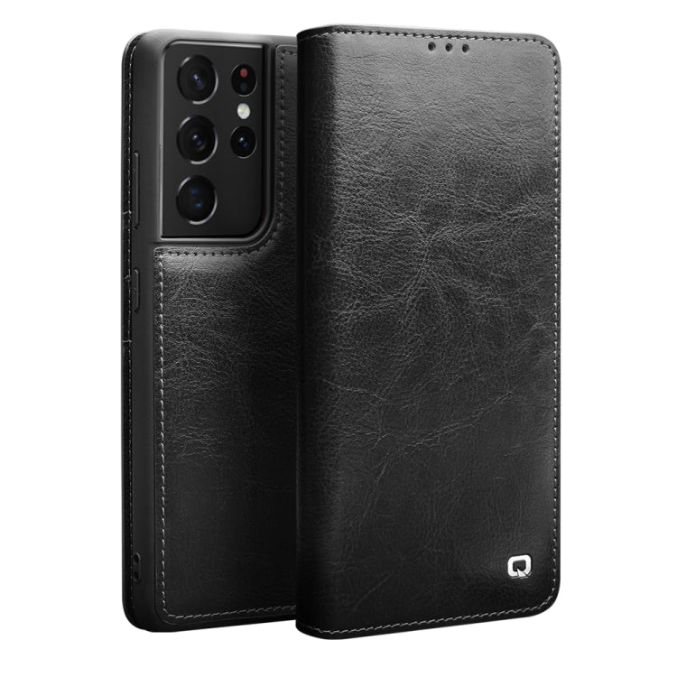 QIALINO Genuine Leather Phone Case