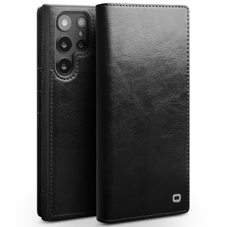 QIALINO Genuine Leather Phone Case