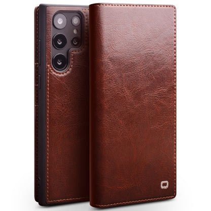 QIALINO Genuine Leather Phone Case